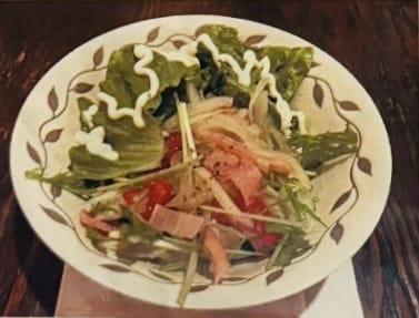 季節野菜のサラダ